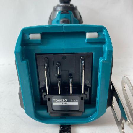 MAKITA マキタ インパクトドライバ  TD002GRDX ブルー 充電器・充電池2個・ケース付 コードレス式 40v 2.5Ah