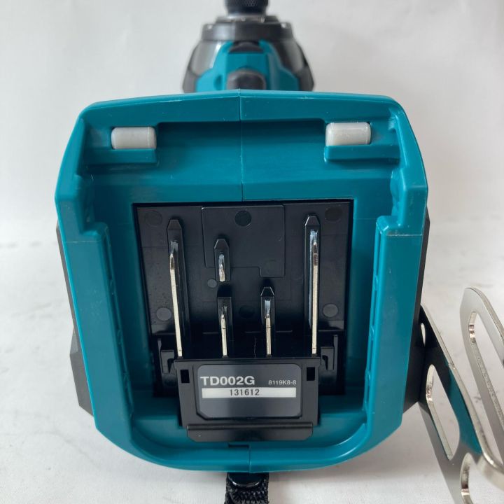 MAKITA マキタ インパクトドライバ TD002GRDX ブルー 充電器・充電池2 