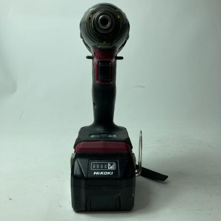 HITACHI 日立 インパクトドライバ 充電池1個付 コードレス式 36v WH36DC ブラウン 本体のみ