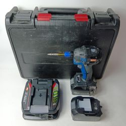 MAX マックス インパクトドライバ PJ-ID152 ブラック 充電器・充電池2個・ケース付 コードレス式 18v 5.0Ah Bランク