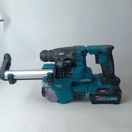 MAKITA マキタ 充電式ハンマドリルHR010GRDXV  集じんシステム付き　 HR010GRDXV ブルー バッテリBL4025×2、