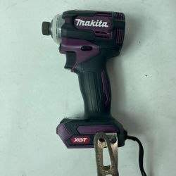 MAKITA マキタ インパクトドライバ コードレス式 40v TD001G パープル 本体のみ Aランク
