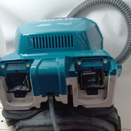 MAKITA マキタ 充電式背負クリーナ VC261D ブルー 18Vx2=36V