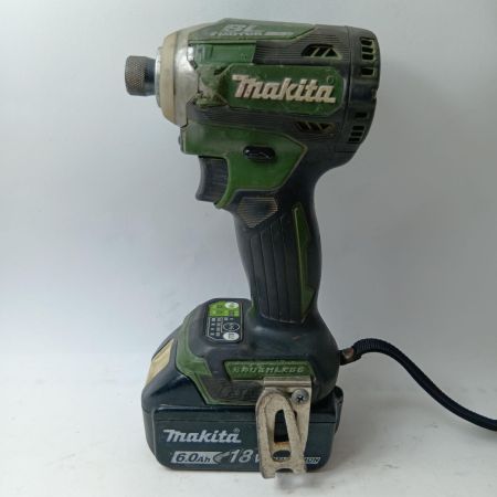 MAKITA マキタ インパクトドライバ TD171D ブラック 充電池1個付 コードレス式 18v 6.0Ah
