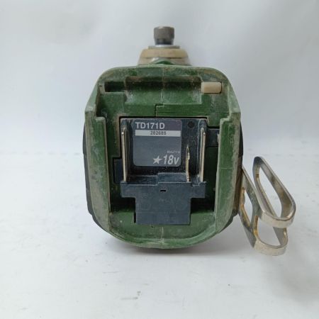 MAKITA マキタ インパクトドライバ TD171D ブラック 充電池1個付 コードレス式 18v 6.0Ah