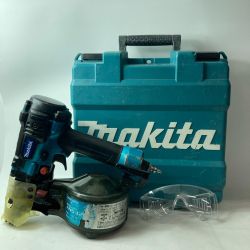 MAKITA マキタ 高圧エア釘打ち機 AN532H ブルー ケース・保護メガネ付 Cランク