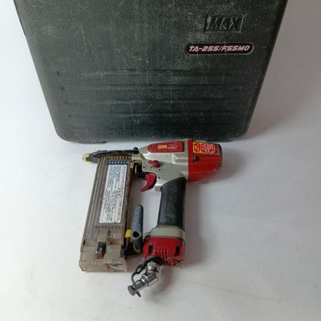 MAX マックス フィニッシュネイラ 常圧 TA-255 レッド ケース付