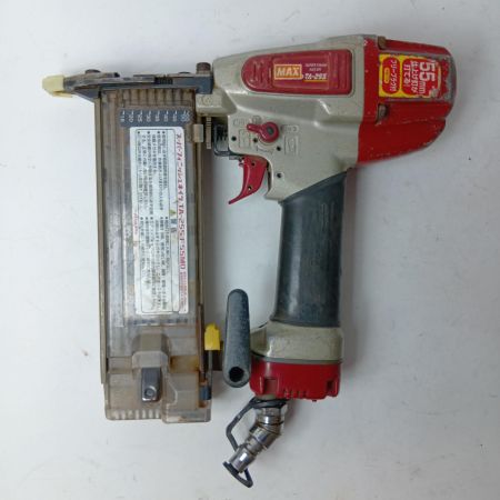 MAX マックス フィニッシュネイラ 常圧 TA-255 レッド ケース付