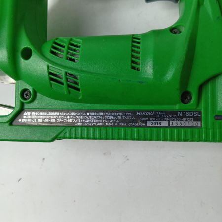 HiKOKI ハイコーキ コードレスタッカ N18DSL グリーン ケース付 18v