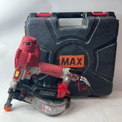 MAX マックス ねじ打ち機 ターボドライバ HV-R41G2 レッド ケース付 高圧 Cランク