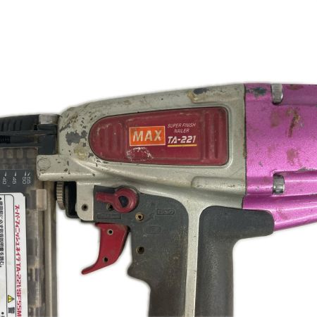 MAX マックス フィニッシュネイラ TA-221 ケース付 常圧
