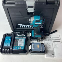 MAKITA マキタ インパクトドライバ コードレス式 18v TD173DRGX ブルー 充電器・充電池2個・ケース付 Aランク