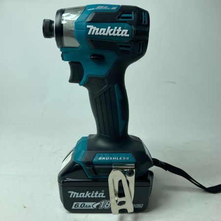 MAKITA マキタ インパクトドライバ コードレス式 18v TD173DRGX ブルー 充電器・充電池2個・ケース付