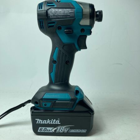 MAKITA マキタ インパクトドライバ コードレス式 18v TD173DRGX ブルー 充電器・充電池2個・ケース付
