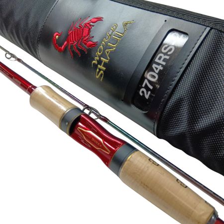 SHIMANO シマノ バスロッド 18 ワールドシャウラ H 2704RS-2 399991 ケース付き