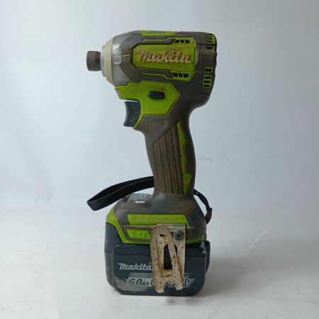 MAKITA マキタ インパクトドライバ TD160D グリーン×ブラック 充電器・充電池2個・ケース付 コードレス式 14.4v