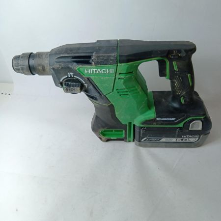 HITACHI 日立 コードレスハンマドリル DH36DBL グリーン×ブラック 充電器・充電池2個・ケース付