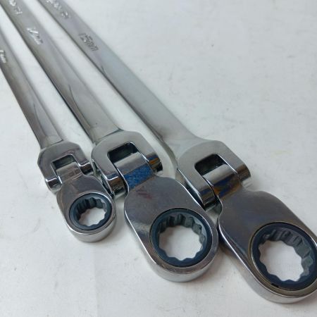 Snap-on スナップオン ダブルフレックスラチェッティングレンチセット XFRM705 ライトグレー 袋付