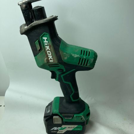 HiKOKI ハイコーキ コードレスセーバソー CR18DA グリーン 充電器・充電池1個・ケース付 18v