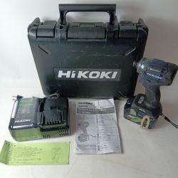HiKOKI ハイコーキ インパクトドイラバ WH36DC パープル 充電器・バッテリー1個・ケース付 コードレス式 36v Bランク