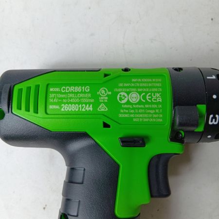 Snap-on スナップオン ドライバドリル  CDR861G グリーン 未使用品 本体のみ