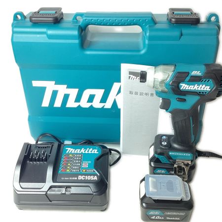 MAKITA マキタ インパクトドライバ コードレス式 10.8v 4.0Ah TD111DSMX ブルー 充電器・充電池2個・ケース付