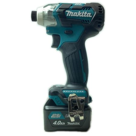 MAKITA マキタ インパクトドライバ コードレス式 10.8v 4.0Ah TD111DSMX ブルー 充電器・充電池2個・ケース付