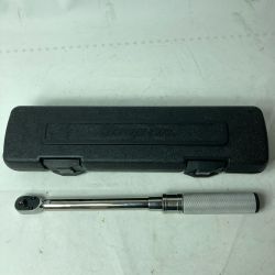 Snap-on スナップオン 1/4SQトルクレンチ QD1RN25B ライトグレー ケース付 Bランク
