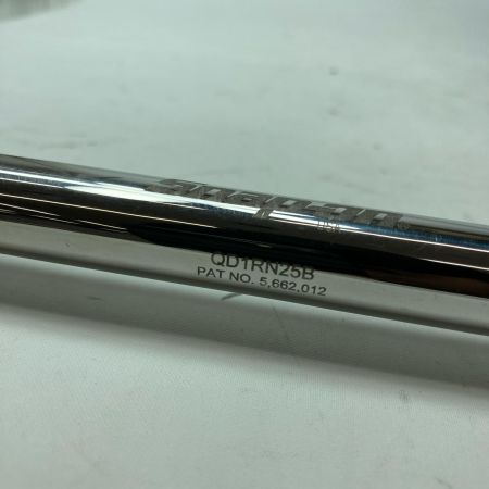 Snap-on スナップオン 1/4SQトルクレンチ QD1RN25B ライトグレー ケース付