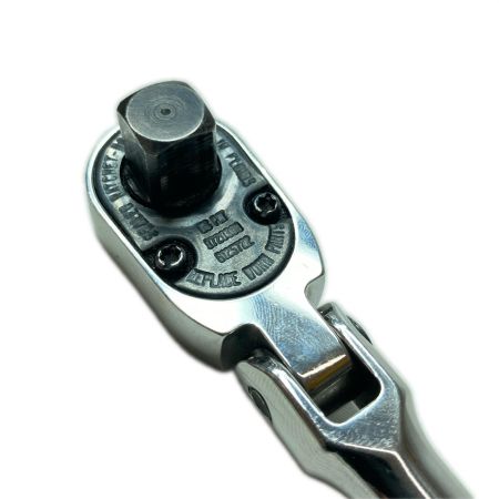 Snap-on スナップオン 3/8SQ 首振りコンパクトヘッドラチェット TF-72 ライトグレー 本体のみ