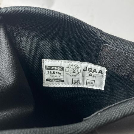 MIZUNO ミズノ 安全靴 26.5㎝ F1GA210209 ブラック 箱付