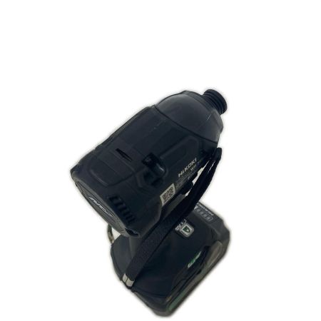 HiKOKI ハイコーキ インパクトドライバ WH36DC ブラック 充電器・バッテリー2個・ケース付 コードレス式 36v 8111733
