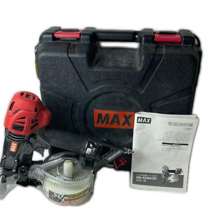 MAX マックス エア釘打ち スーパーネイラ HN-50N4 ブラック ケース付 高圧 50mm