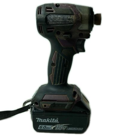 MAKITA マキタ インパクトドライバ コードレス式 18v TD173D パープル 充電器・充電池1個・ケース付
