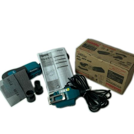MAKITA マキタ 充電式オービタルサンダ BO005CG ブルー バッテリーアダプター付 40v