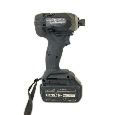 MAKITA マキタ インパクトドライバ TD149D ブラック 互換バッテリー1個付 コードレス式 18v 473563