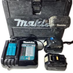 MAKITA マキタ インパクトドライバ コードレス式 18v TD171DRGX ブラック 充電器・充電池2個・ケース付 Cランク