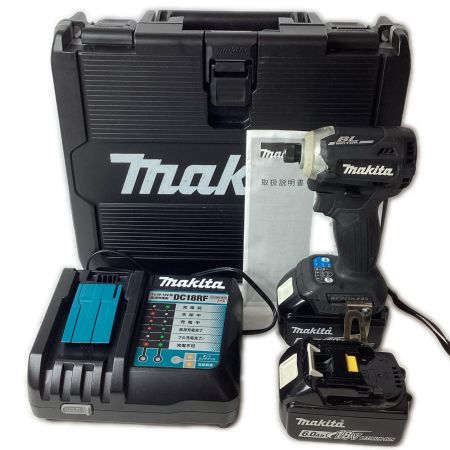 MAKITA マキタ インパクトドライバ コードレス式 18v 6.0Ah TD171D ブラック 充電器・充電池2個・ケース付