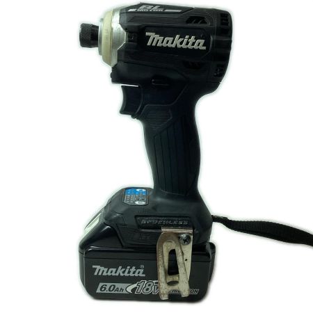 MAKITA マキタ インパクトドライバ コードレス式 18v 6.0Ah TD171D ブラック 充電器・充電池2個・ケース付