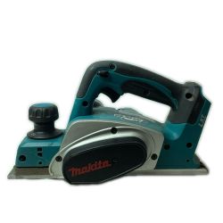 MAKITA マキタ 電動カンナ コードレス式 82mm 18v KP180D ブルー 本体のみ Cランク
