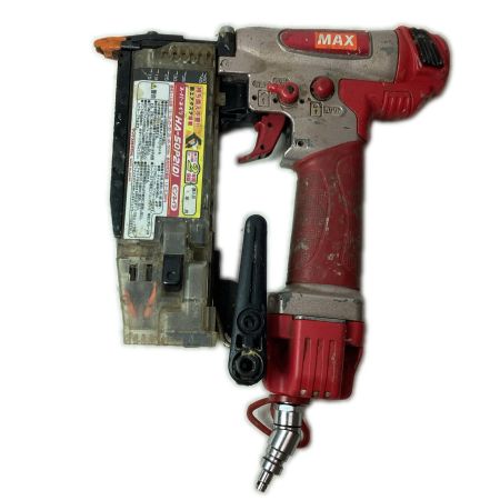 MAX マックス 高圧エアネイラ HA-50P2 レッド ケース付