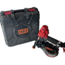 MAX マックス ねじ打ち機 HV-R41G4 レッド ケース付 高圧 Bランク