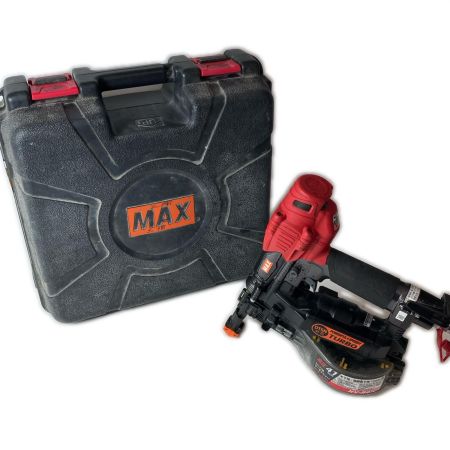 MAX マックス ねじ打ち機 HV-R41G4 レッド ケース付 高圧