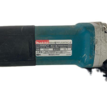 MAKITA マキタ ディスクグラインダー 9560CV ブルー 本体のみ コード式 100mm 100v 12777