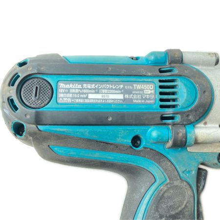 MAKITA マキタ インパクトレンチ TW450D ブルー 本体のみ コードレス式 18v 9570