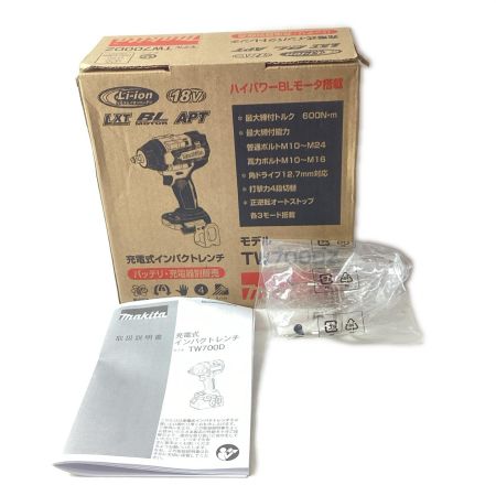 MAKITA マキタ インパクトレンチ TW700D ブルー 本体のみ コードレス式 18v 