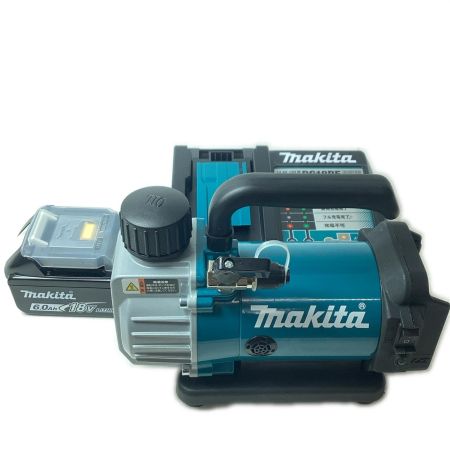 MAKITA マキタ 真空ポンプ コードレス式 18v 6.0Ah VP180DRG ブルー 充電器・充電池1個・ケース付