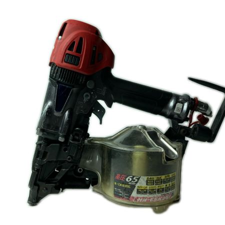 MAX マックス エア釘打ち HN-65N3(D) ブラック×レッド ケース付 高圧 65mm