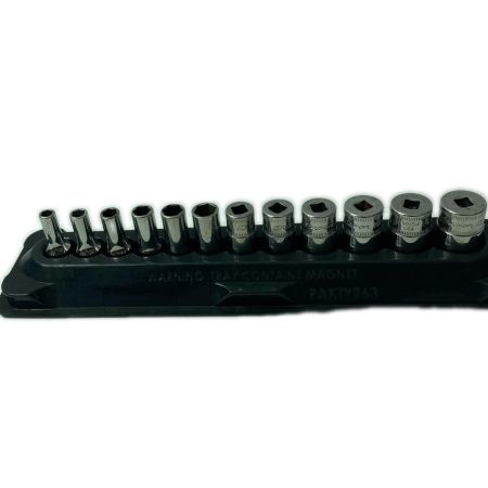 Snap-on スナップオン ソケットセット TMMS5/5.5/6/7/8/9/10/11/12/13/14/15 ライトグレー 12個セット