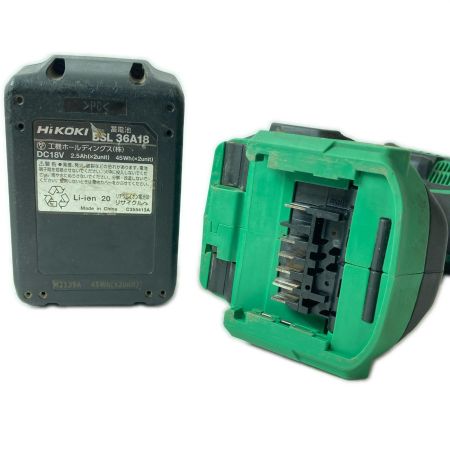 HiKOKI ハイコーキ インパクトレンチ WR36DD グリーン バッテリー1個付 コードレス式 36v 300487
